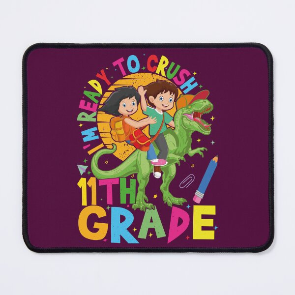 Item preview, I'm Ready to Crush 11th Grade Back To School T-rex Teachers and Kids Gift designed and sold by YAHIA-14.