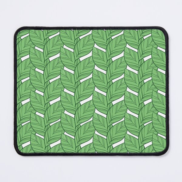Item preview, Green leaf pattern designed and sold by Sneshkica.
