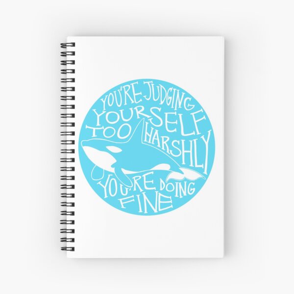 Aperçu de l'œuvre "Vous vous jugez trop dur" Orca Whale créée et vendue par thelatestkate.