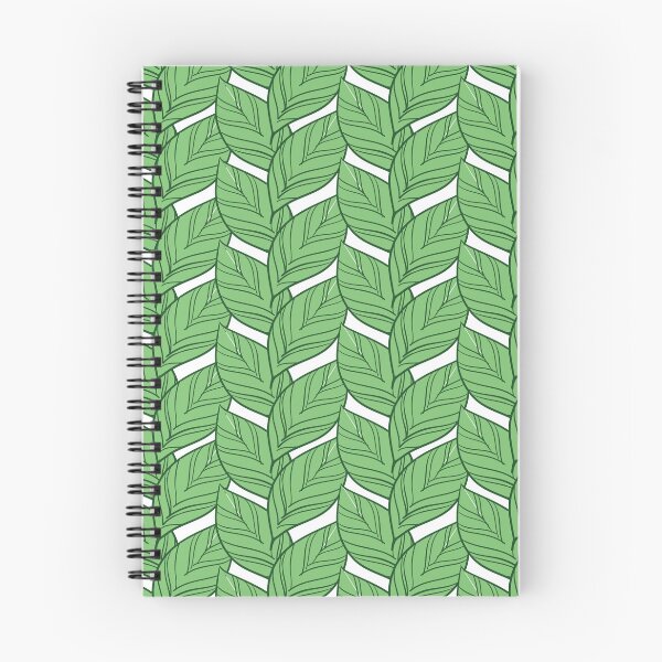 Item preview, Green leaf pattern designed and sold by Sneshkica.