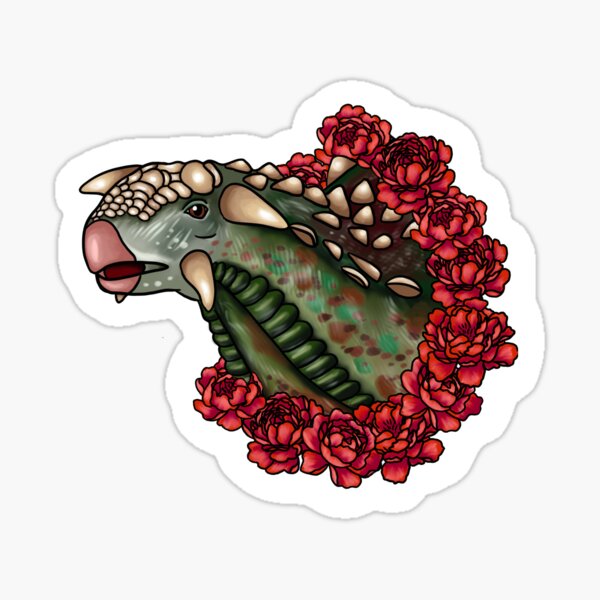 Item preview, Dinosaure Ankylosaure designed and sold by Backstreet Lobotomy.