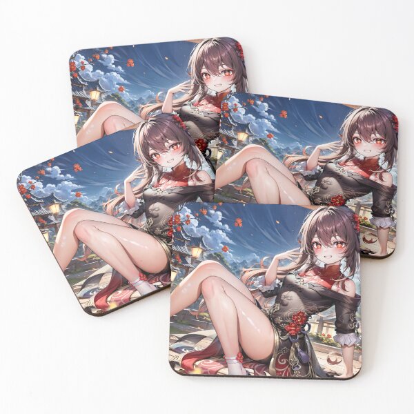 Item preview, Hutao in a China Dress - Genshin Impact designed and sold by Bocchi-Miyazuki.