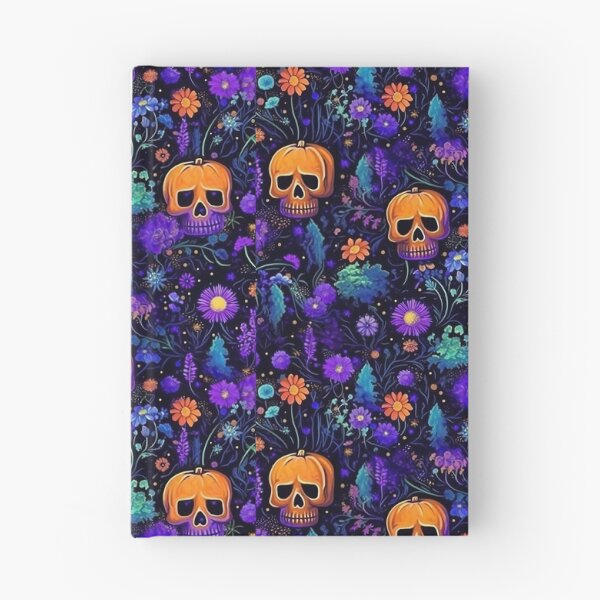Item preview, Cosmos Halloween, skull with flowers,  Blacklight Painting, designed and sold by llds03102522.