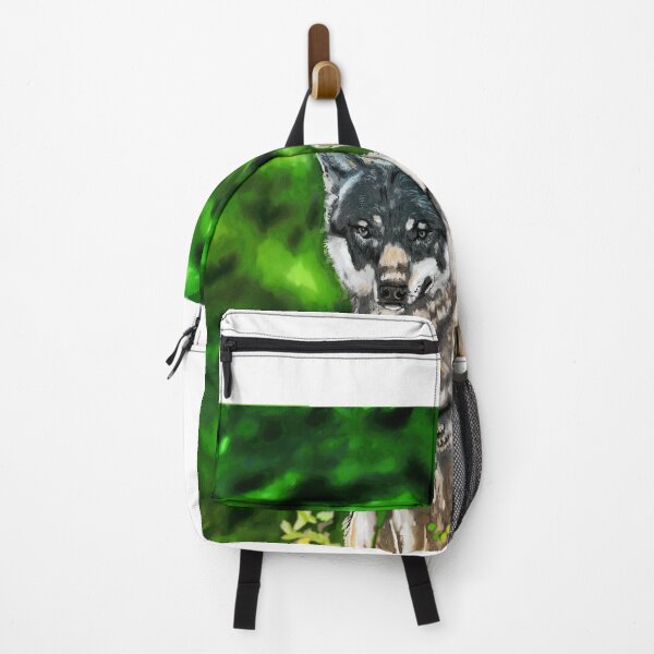 Item preview, Wloves in the green forest  designed and sold by animal-inspired.