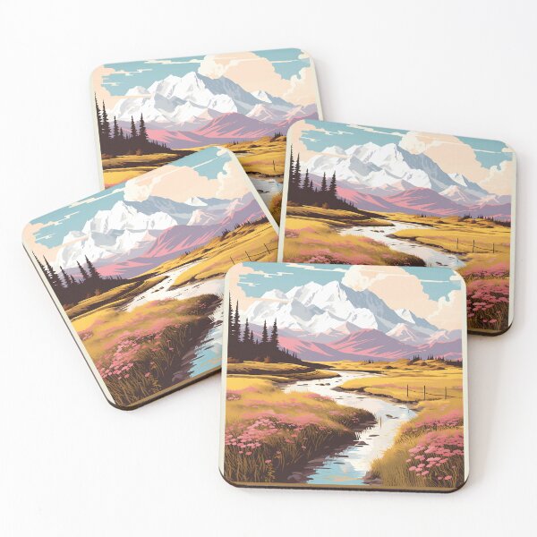 Item preview, Denali National Park designed and sold by ArtFusion-Shop.