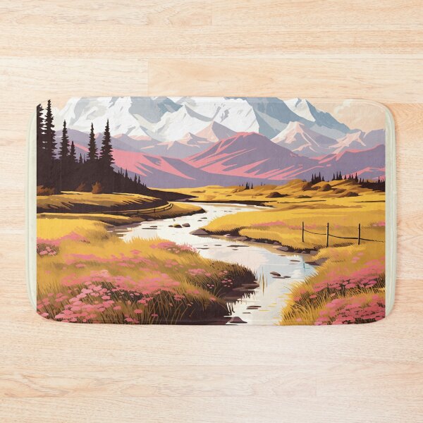 Aperçu de l'œuvre Parc national de Denali créée et vendue par ArtFusion-Shop.
