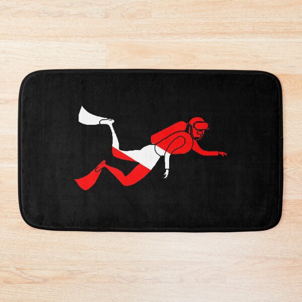 Item preview, Diver below- Black Background designed and sold by StormysSeas.