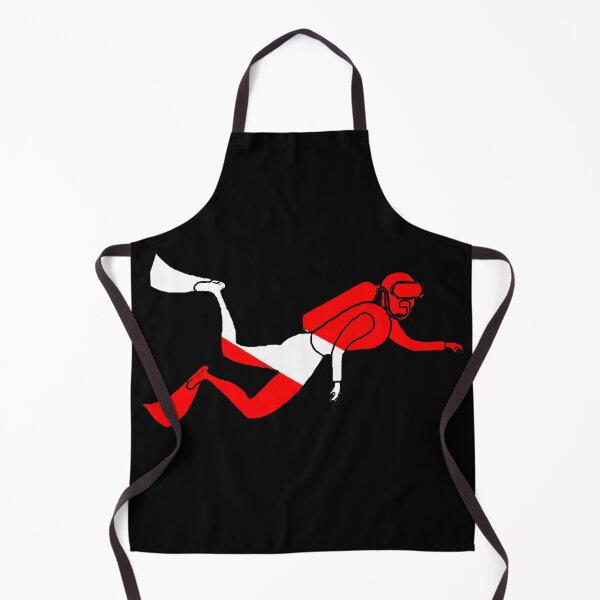 Item preview, Diver below- Black Background designed and sold by StormysSeas.