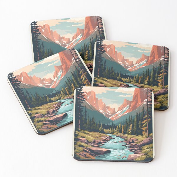 Item preview, Glacier National Park designed and sold by ArtFusion-Shop.