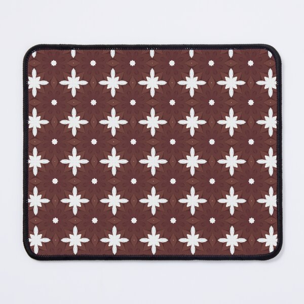 Item preview, Red and white flower pattern designed and sold by Sneshkica.