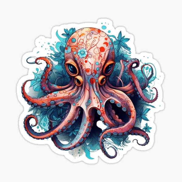 Artikel-Vorschau von Seeungeheuer Oktopus, designt und verkauft von thinkbits.