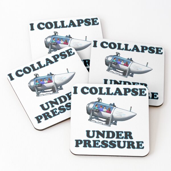 Item preview, I Collapse Under Pressure designed and sold by deannorth.