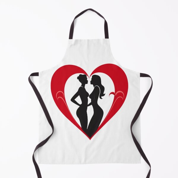 Item preview, Love two womens in a red heart By Jonathan P. designed and sold by JonathanP514.