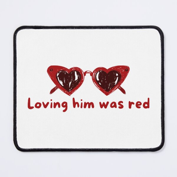 Item preview, Loving him was red designed and sold by Lucesco.