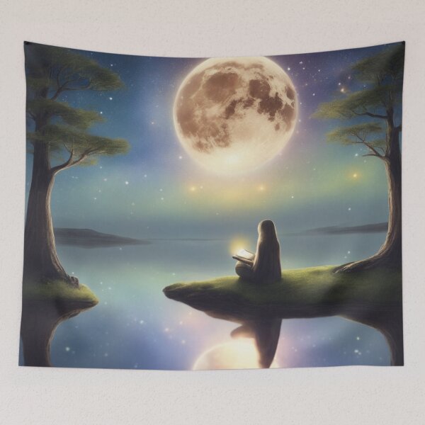 Item preview, Serene Solstice Reverie - III designed and sold by positivVibesArt.