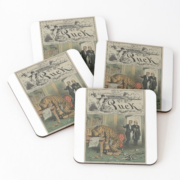 Item preview, Political cartoon puck magazin, Keppler designed and sold by Mirksaz-designs.