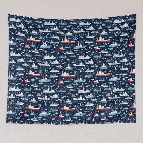 Item preview, Modern, summery design reminiscent of maritime motifs designed and sold by Pflugart.
