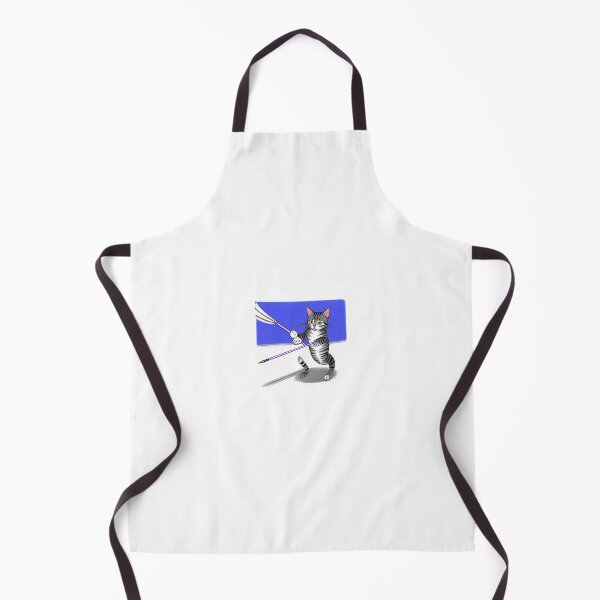Item preview, Drawing of a cat throwing the javelin designed and sold by cesavision.