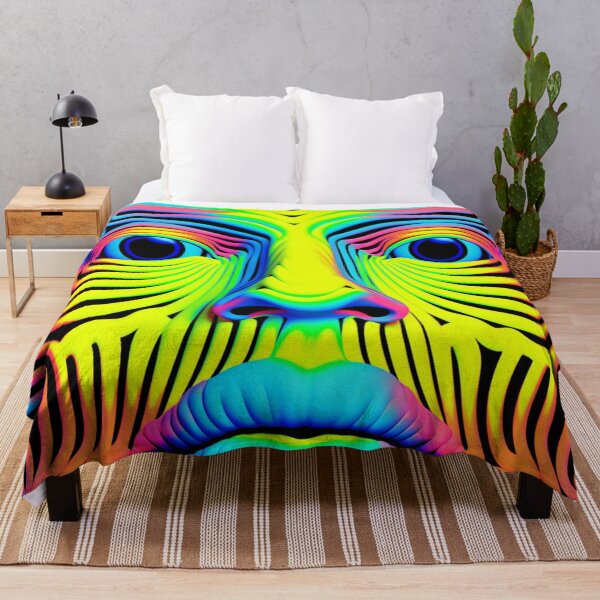 Item preview, Abstract Colorful Face Art - Expressive Modern Design designed and sold by JustArtDesign9.