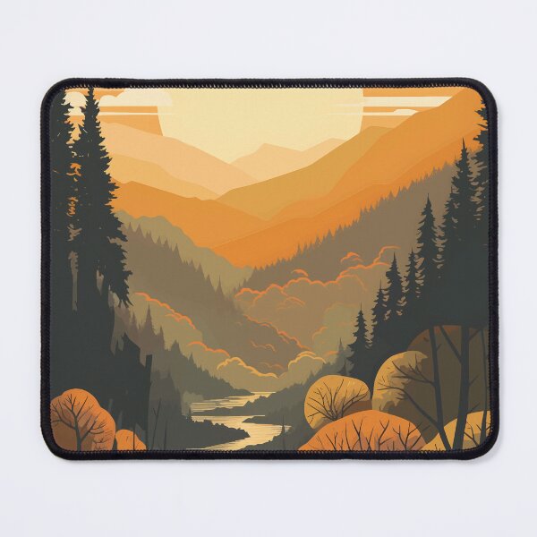 Item preview, Great Smoky Mountains art designed and sold by ArtFusion-Shop.