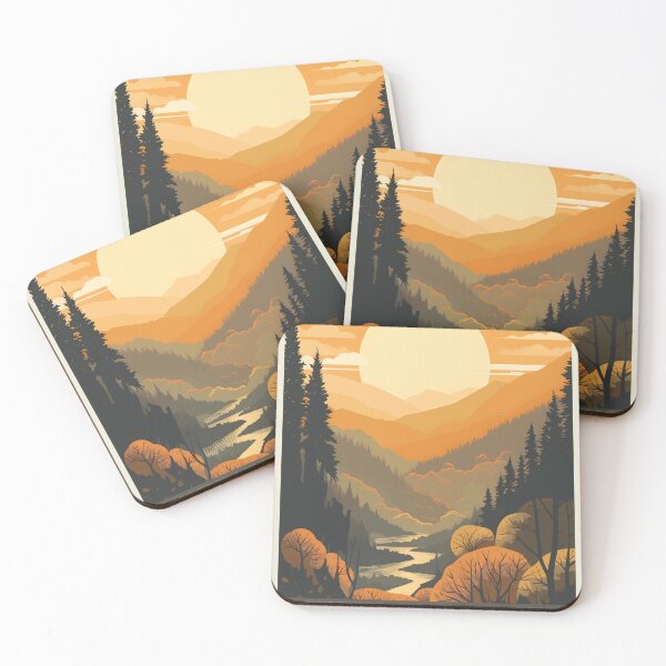 Item preview, Great Smoky Mountains art designed and sold by ArtFusion-Shop.
