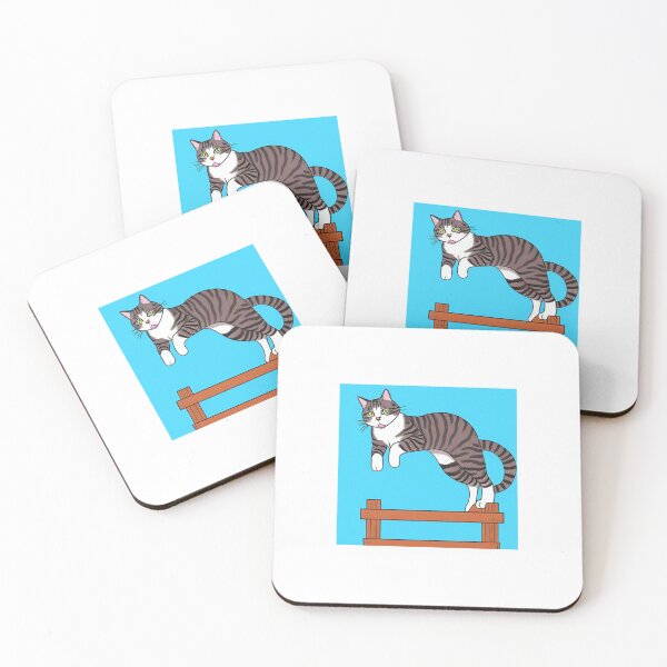 Item preview, Cat doing the high jump designed and sold by cesavision.