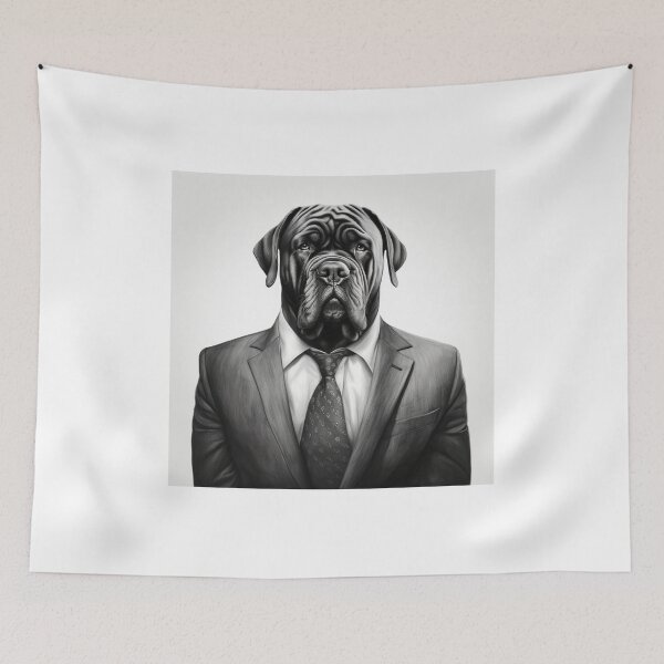 Item preview, Mastiff in Business Suit Art designed and sold by redstar19.