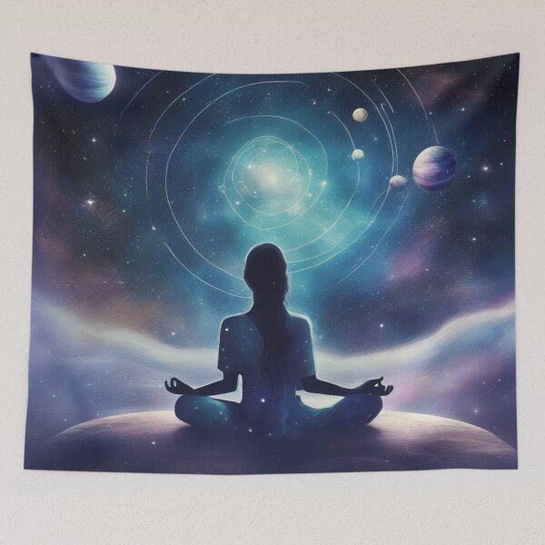 Item preview, Whispers of Cosmic Tranquility designed and sold by positivVibesArt.