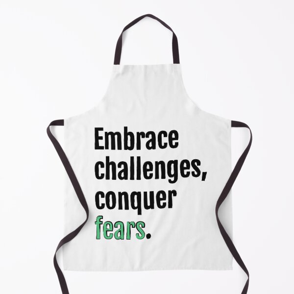 Item preview, Embrace challenges, conquer fears. designed and sold by QuotopiaThreads.