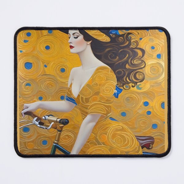 Item preview, Woman & Bicycle designed and sold by Raine2Shine.