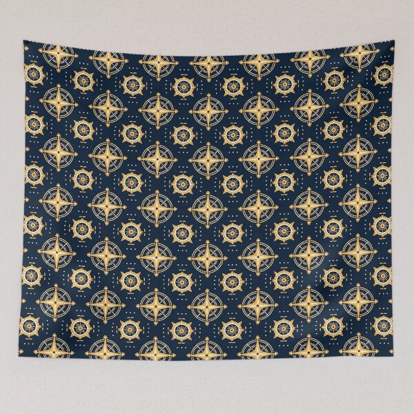 Item preview, Modern, summery design reminiscent of maritime motifs designed and sold by Pflugart.