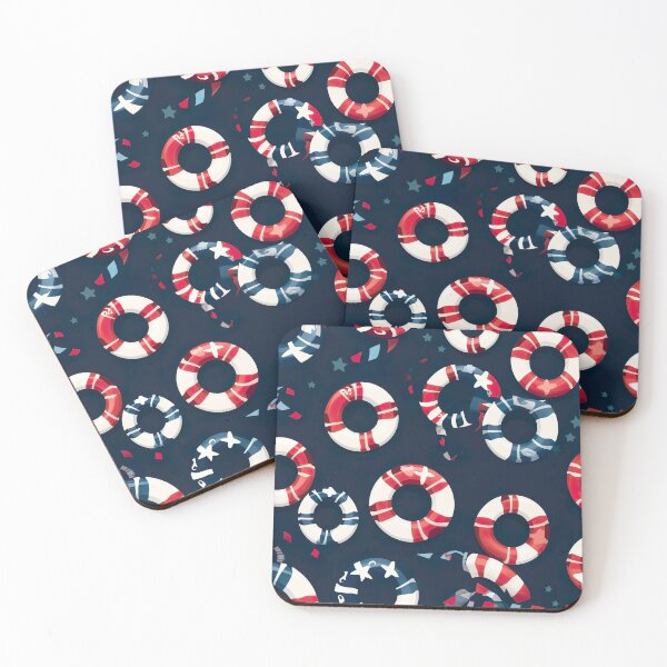 Item preview, Modern, summery design reminiscent of maritime motifs designed and sold by Pflugart.