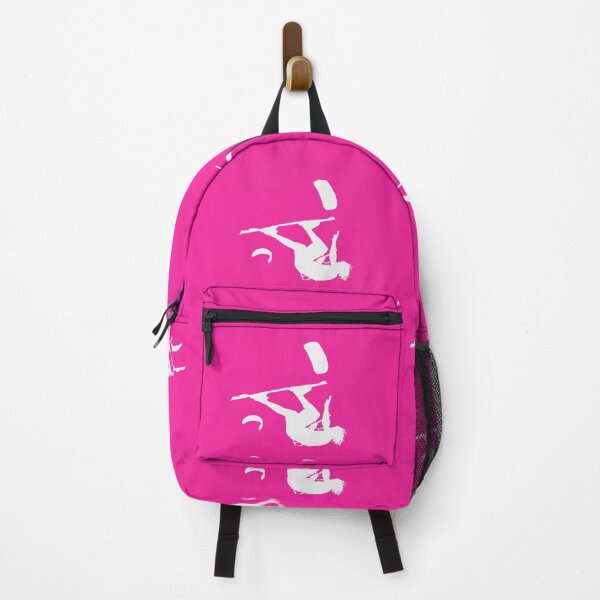 Item preview, Kitesurfer Somersaulting White Vector Silhouette designed and sold by taiche.