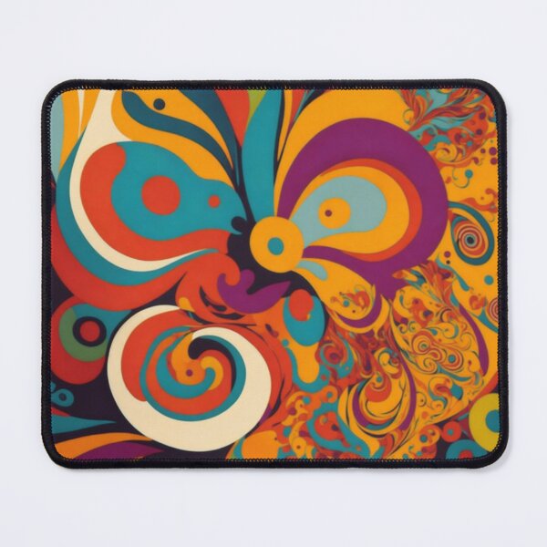 Item preview, Flower Power Colourful Flower Pattern designed and sold by druidwolfart.