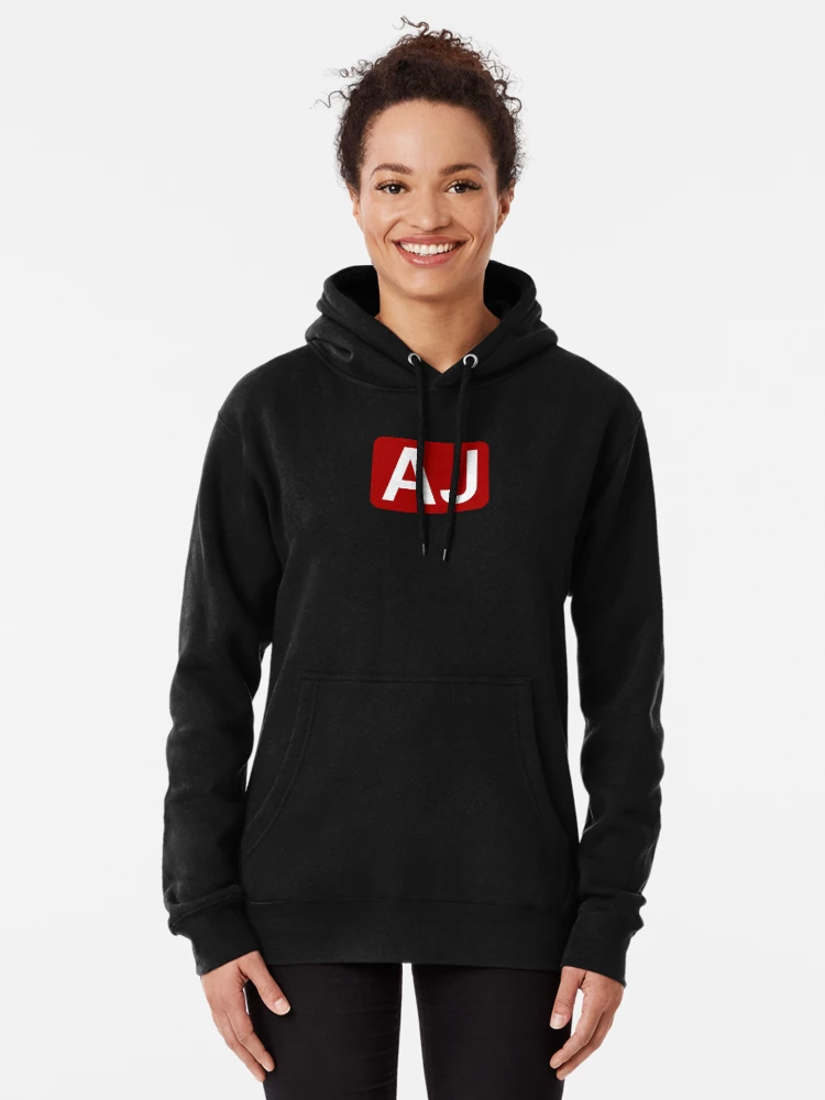 AJ Initials White Letters