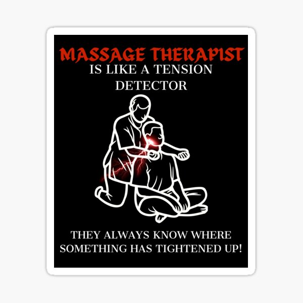 Item preview, Massage Therapist Is Like a Tension Detector Therapy Masseuse Therapist Gifts designed and sold by KasiaKos.