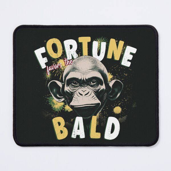 Item preview, Fortune Favors The Bald designed and sold by DragonScar.