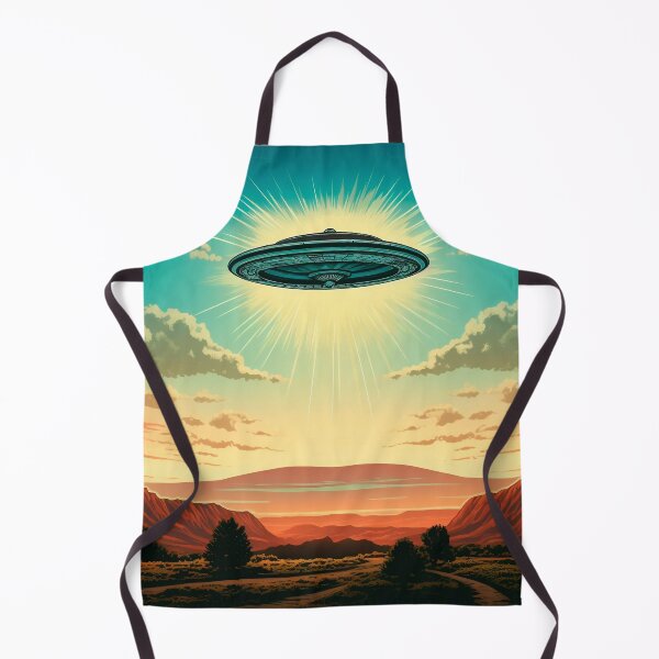 Item preview, Ufo Flying Vintage Retro designed and sold by AlvaroMeurer.