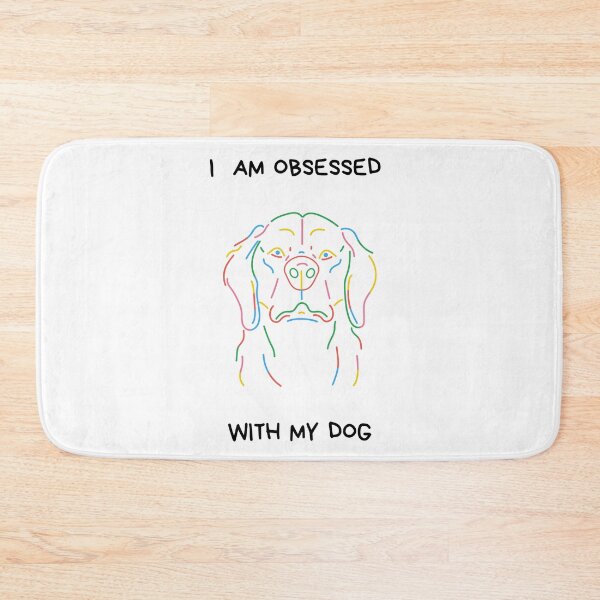 Item preview, I am obsessed with my dog design designed and sold by CrazyFace5.