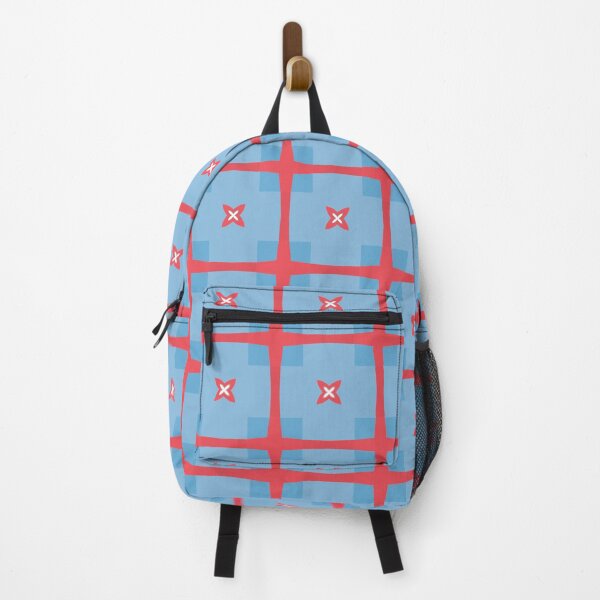 Item preview, Blue design with red cube designed and sold by Sneshkica.