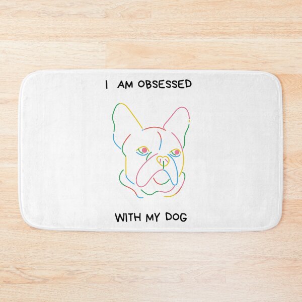 Item preview, I am obsessed with my dog design designed and sold by CrazyFace5.