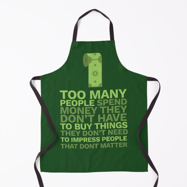Item preview, Money Waste Quote- Typography Text Icon Design - Green color designed and sold by AMGraphicStudio.