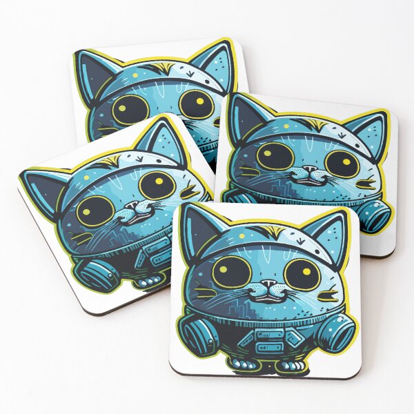 Item preview, Space cat designed and sold by deviatepolo.