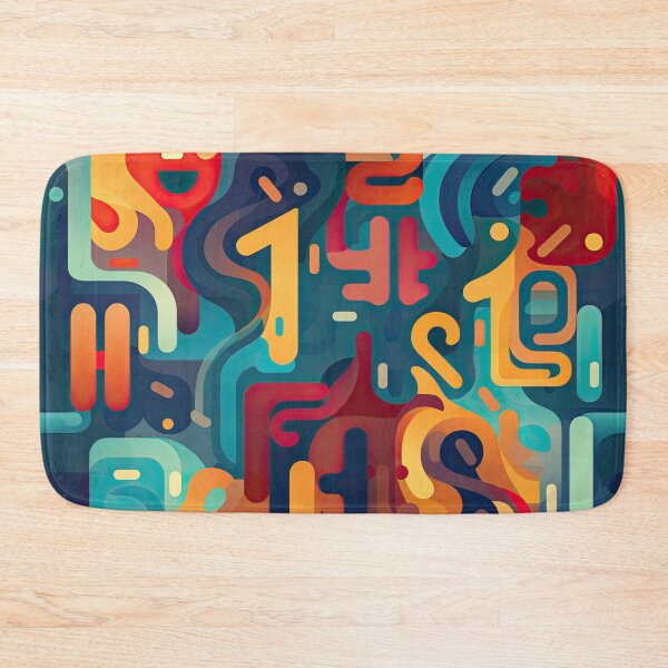 Item preview, seamless pattern colorful abstract designed and sold by doctordesign.