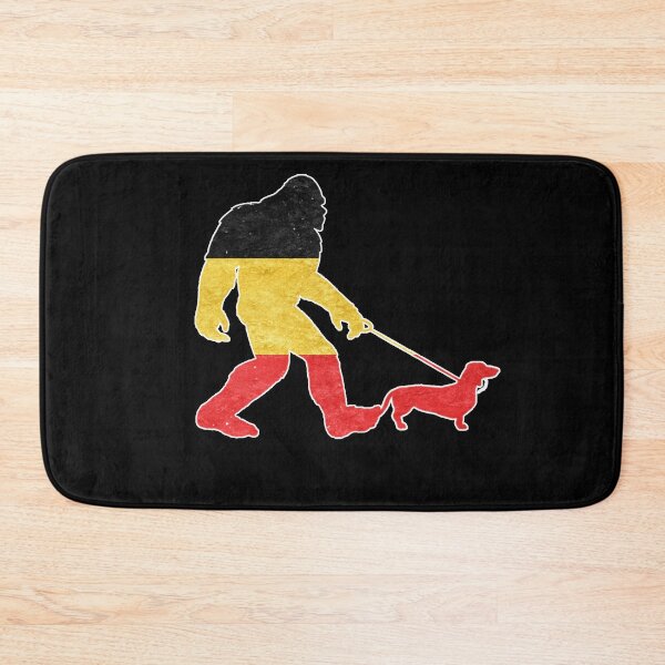 Item preview, Bigfoot Walking With Dachshund  designed and sold by ParrotMart.