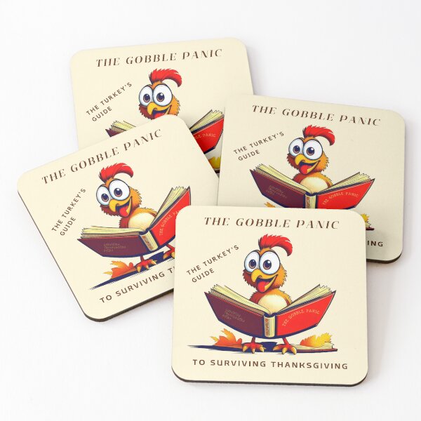 Item preview, The Gobble Panic: A Turkey's Guide to Survival designed and sold by By Nayla.