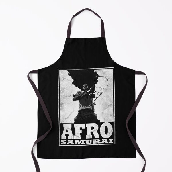 Item preview, AFRO HAIR SAMURAI designed and sold by KnicknackHelo.