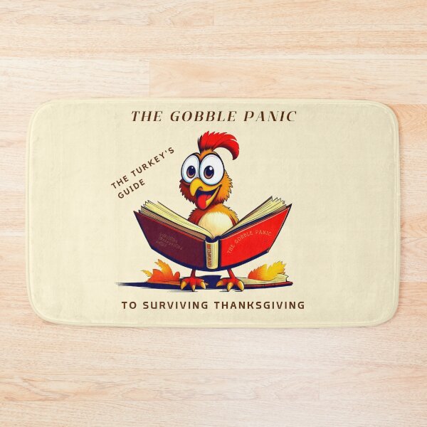 Item preview, The Gobble Panic: A Turkey's Guide to Survival designed and sold by By Nayla.