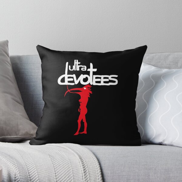 Black Ultra devotees Throw Pillow