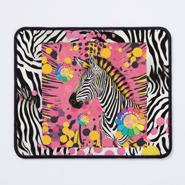 Item preview, Beautiful zebra, flower and polka dot print designed and sold by Pimbayole.